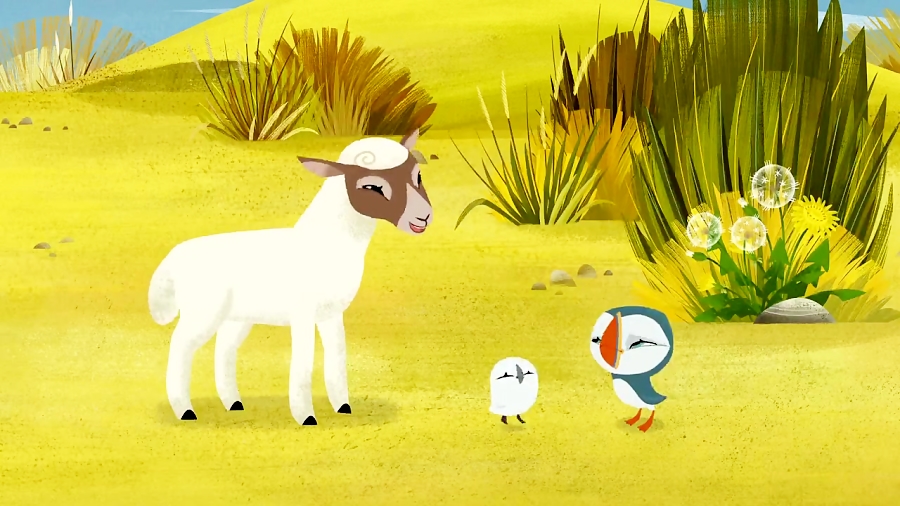 انیمیشن صخره پافین ها Puffin Rock - فصل 2 قسمت 10 ( 28 تا 30 )